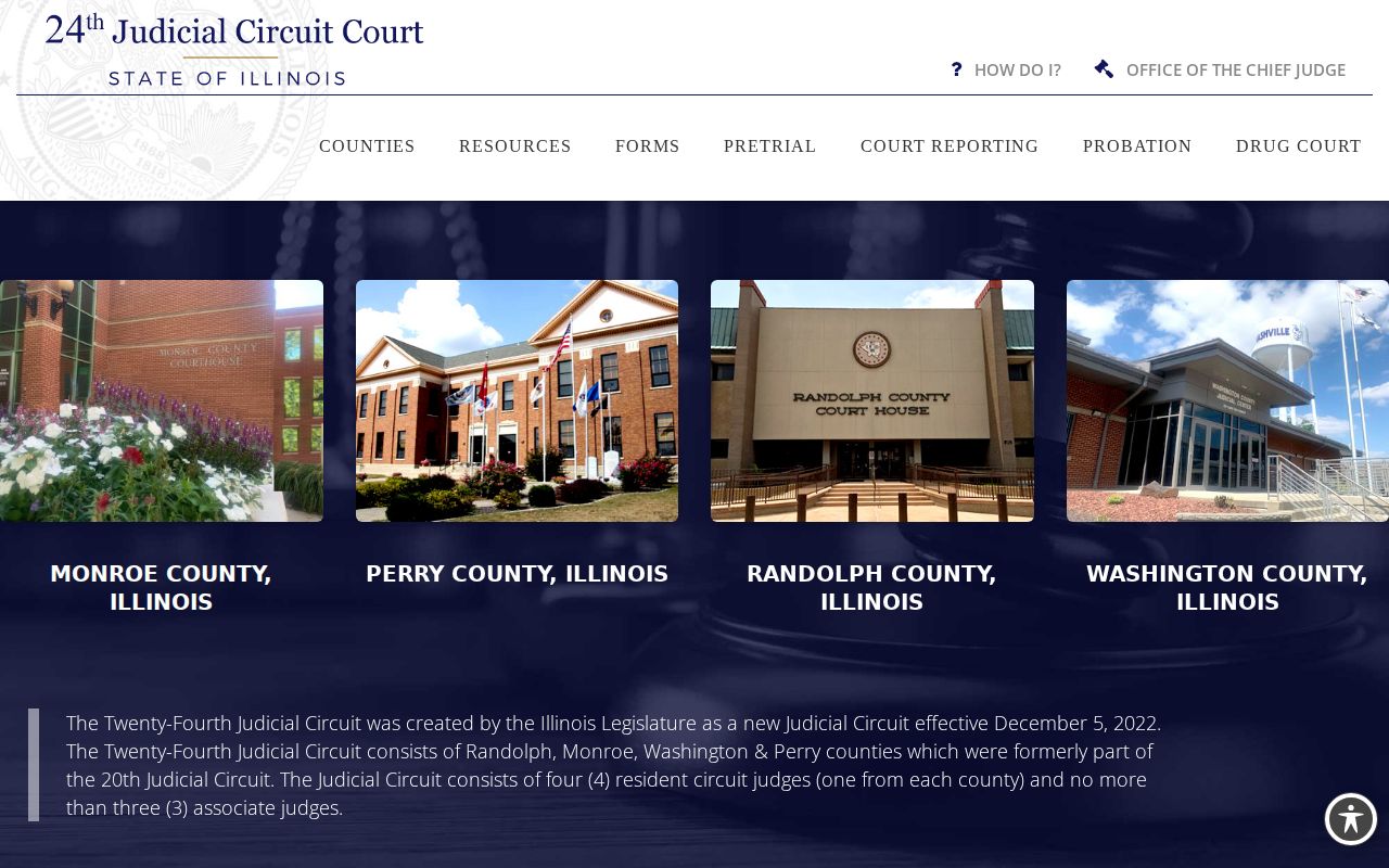 Official Twenty-Fourth Judicial Circuit website